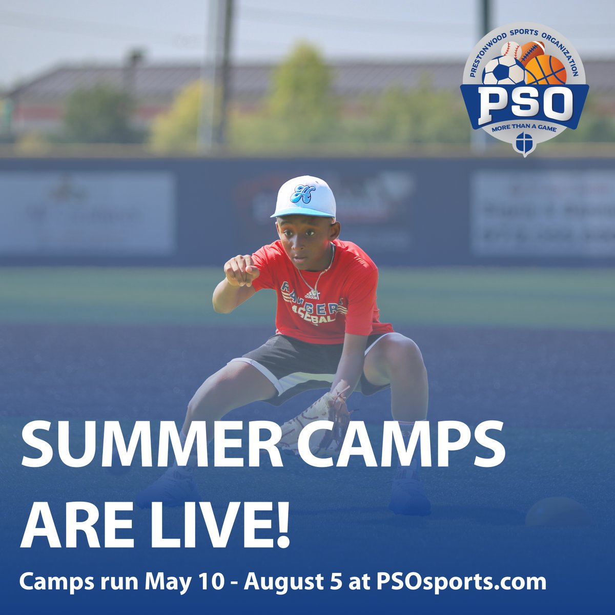 PSO summer camps are a remarkable way to teach your child the skills they need to be successful in their sports, as well as positively impact their lives through values-based coaching. With six sports and twenty camps, there is something for everyone!