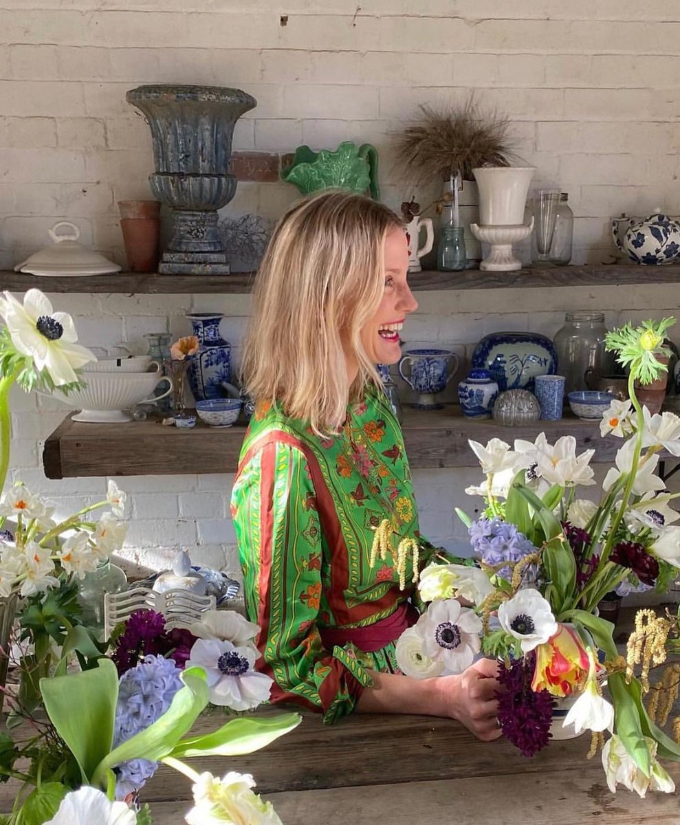 toryburch's tweet photo. In honor of UK Mother’s Day this weekend, #ToryDaily caught up with floral stylist Willow Crossley for a conversation on flowers, family and the greatest lessons she’s learned as a mom #ToryBurchSS21 #ToryBurchHome #ToryBurch https://t.co/cdkE1w22Mh https://t.co/bLJMN824hr