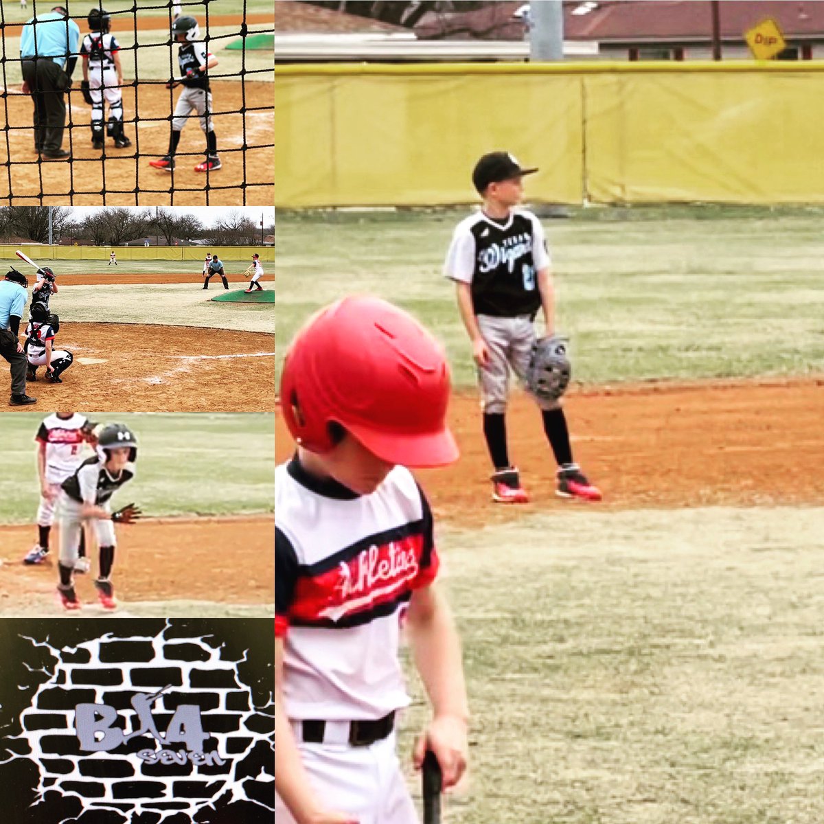 BatCrackin24sev's tweet image. The moment is never too big for this rising Aledo 3rd grader. Glad to finally see him in live action. Kid can flat out play! That is all 😄💥💥