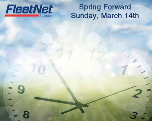 FleetNetAmerica's tweet image. Move clocks forward on Sunday. #FleetNet America