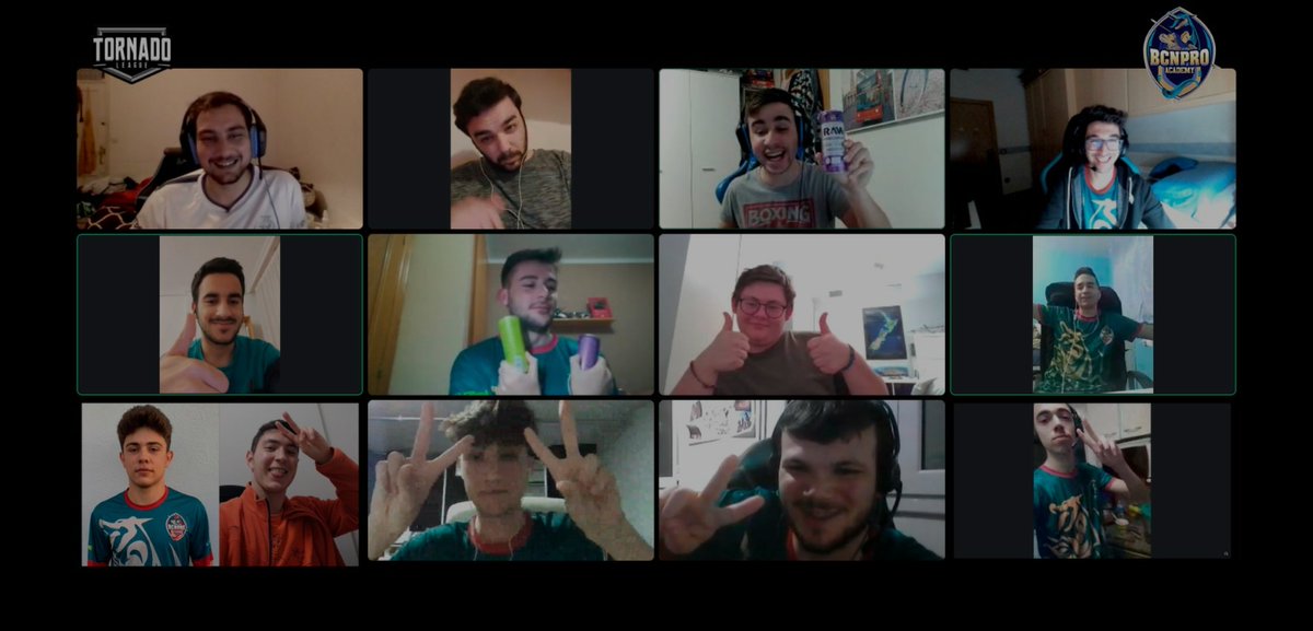 BCNProArmy's tweet image. Así celebrabamos ayer nuestra victoria en @LeagueTornadoES 🥳

Por esta y por muchas más,
#HastaElFinBCNProTeam