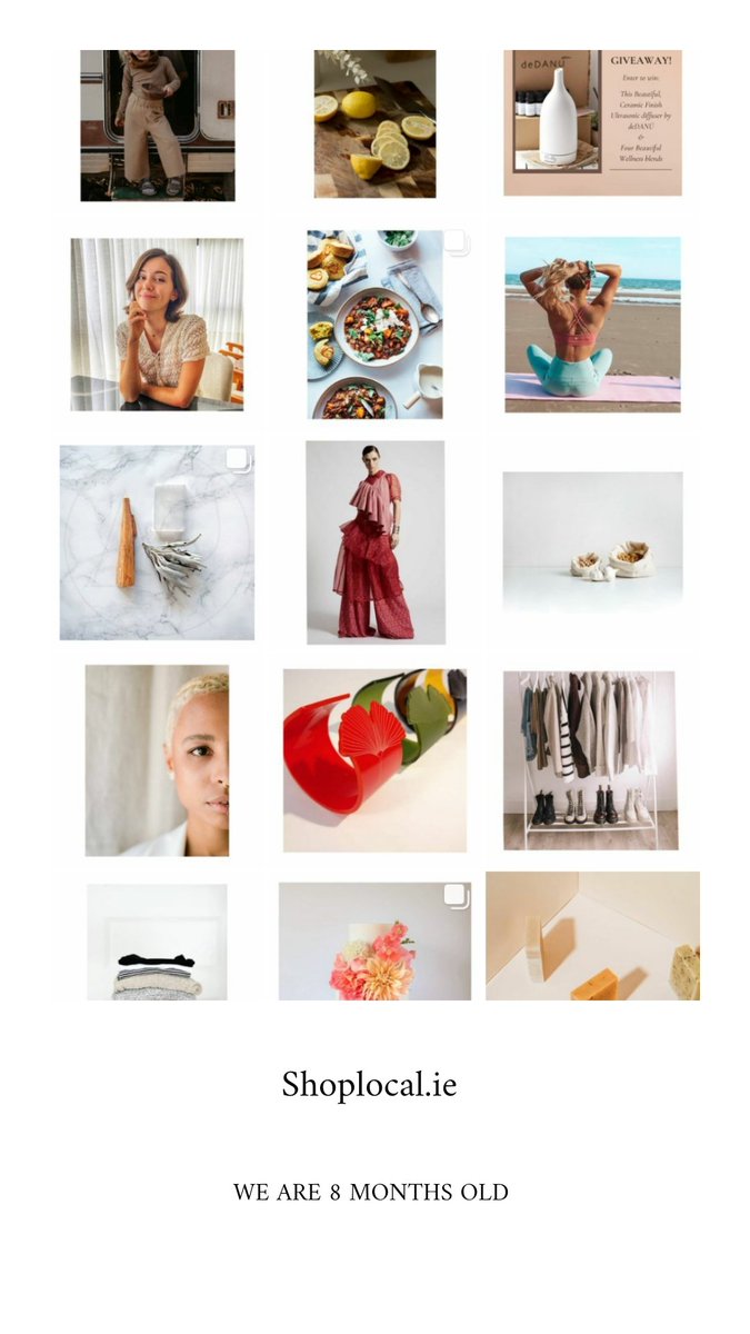 Irish design and small-business our aim to promote at home and abroad.  
#irishdesign 
#shoplocal 
#Designers