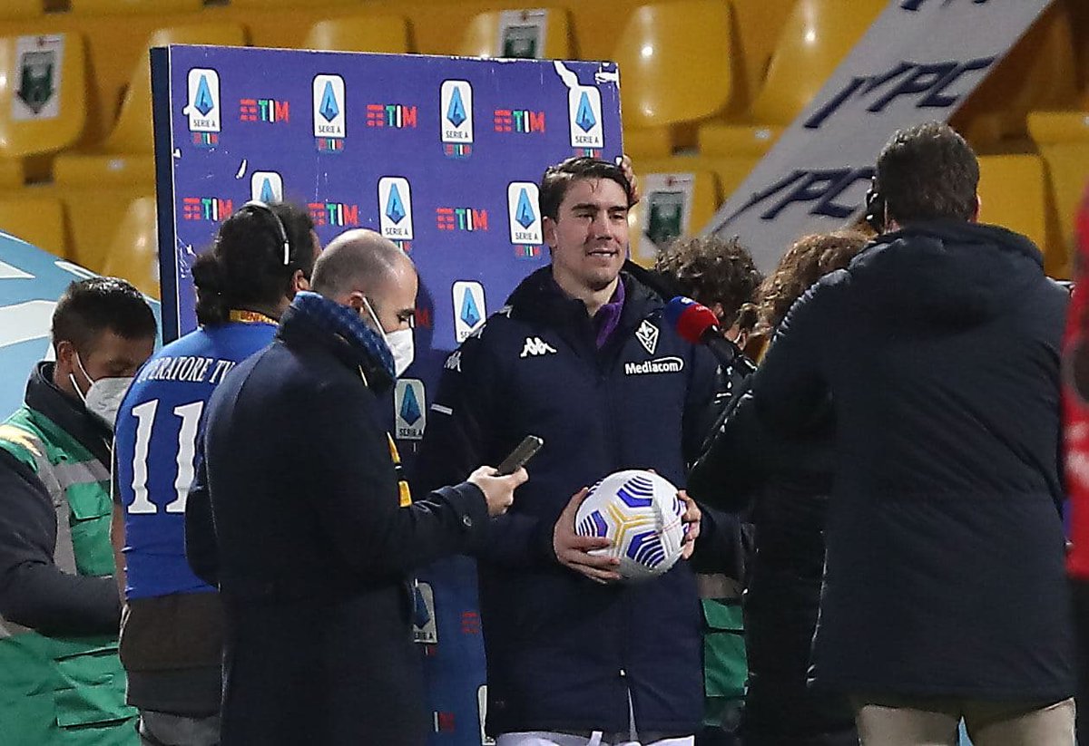 ACFFiorentinaEN's tweet image. That hat-trick feeling ⚽️⚽️⚽️