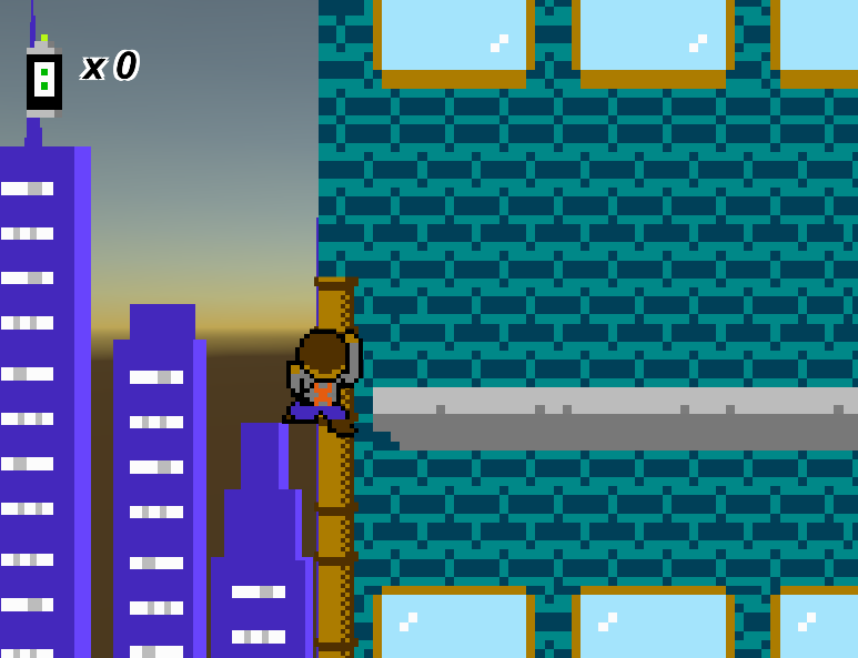 AesopB3EF's tweet photo. My entry for Retro Jam 2021 is live on itch! I demade Getting Up: Contents Under Pressure into a sort of NES-platformer. Built from the ground up in a week! I'd love it if you could give it a try at https://t.co/7ZfUk8C4uX
#screenshotsaturday #retrojam #unity2d #demake https://t.co/SveQF0Xiaj