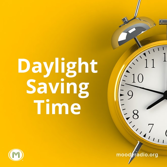 Time to double check the coffee maker timer☕ ...We start Daylight Saving Time on Sunday! Make sure to turn your clocks forward one hour on Saturday night so that you’ll be on time for church Sunday morning—whether you meet in or online. ☀️ ⛪ 📖