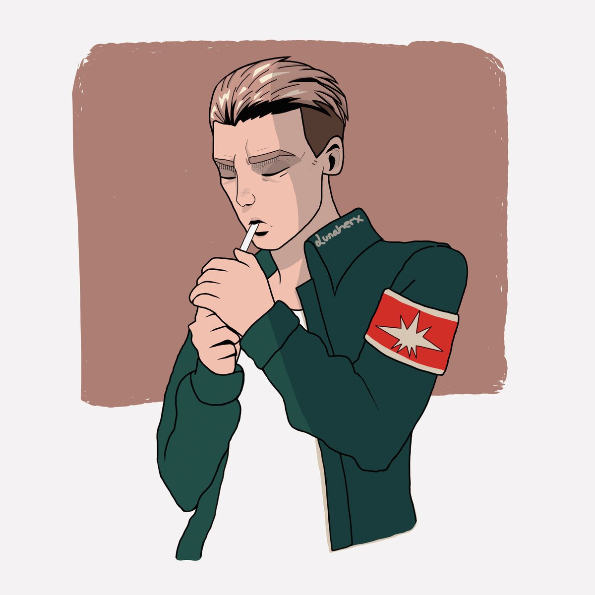 𝓛una 𝕱ett S Tweet Para Despejarme Un Poco De Una Semana Algo Diferente He Dibujado A Porco De Snk Me Apetece Mucho Emepzar A Dibujar Manga