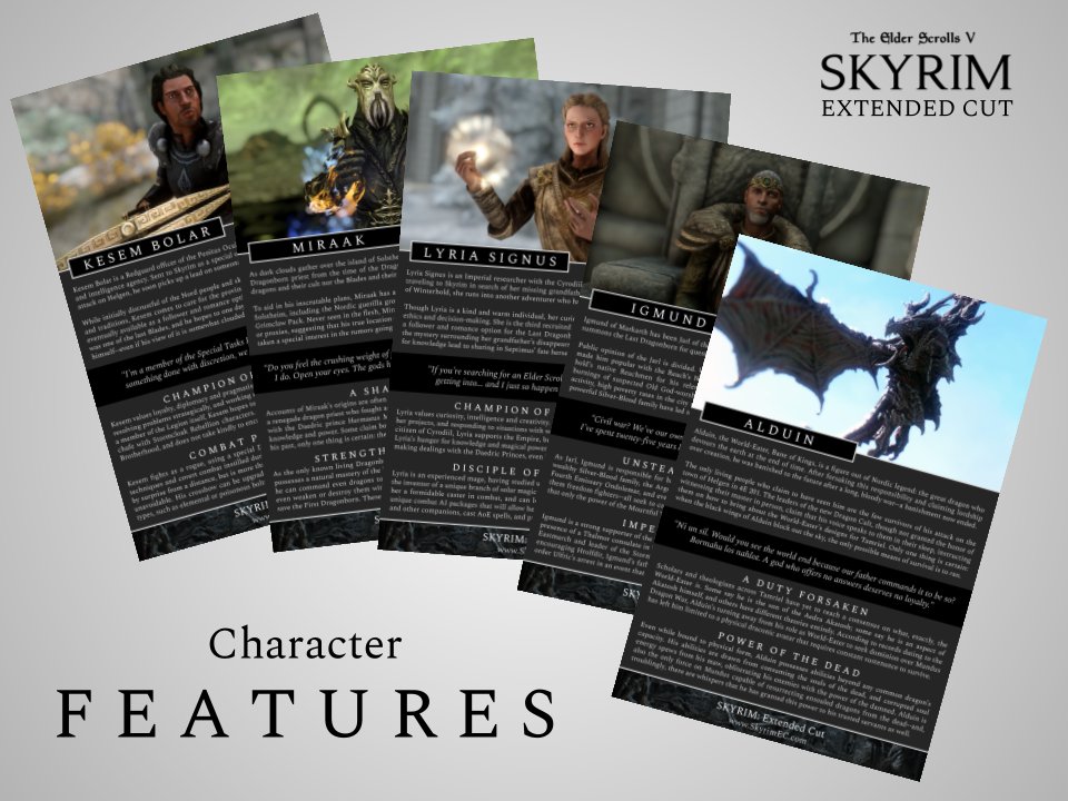 Skyrim Extended Cut Skyrimec Twitter