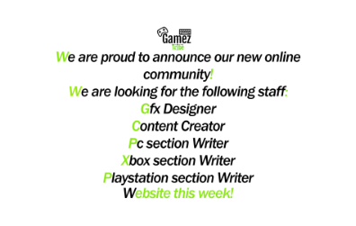 GamezTribe's tweet photo. Coming this week!

#gamingcommunity #new #games #outbreak #pc #xbox #playstation #staff #gameztribe #blackops4 #zombies #gaming #gamer #contentcreator #gfx #gfxdesign #gamingwriter #writers https://t.co/ogDCXPeq5I