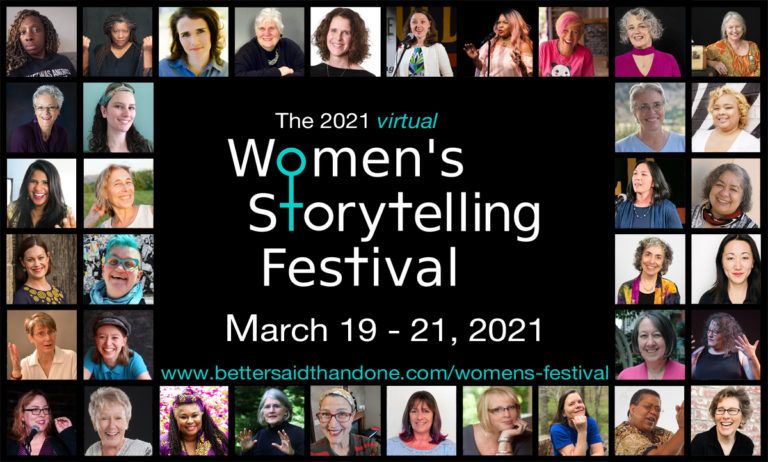 kimweitkamp's tweet photo. Next weekend, join me and these phenomenal women for the Women's Storytelling Festival March 19 - March 21...
With storytellers Mary Theresa Archbold, Sheila Arnold, Robin Bady, Carol Birch, Sarah Brady, Laura Deal, Jane Dorfman, Lyn Ford, Bonnie Gardner, and so many more! https://t.co/nYgFdb4Zhx
