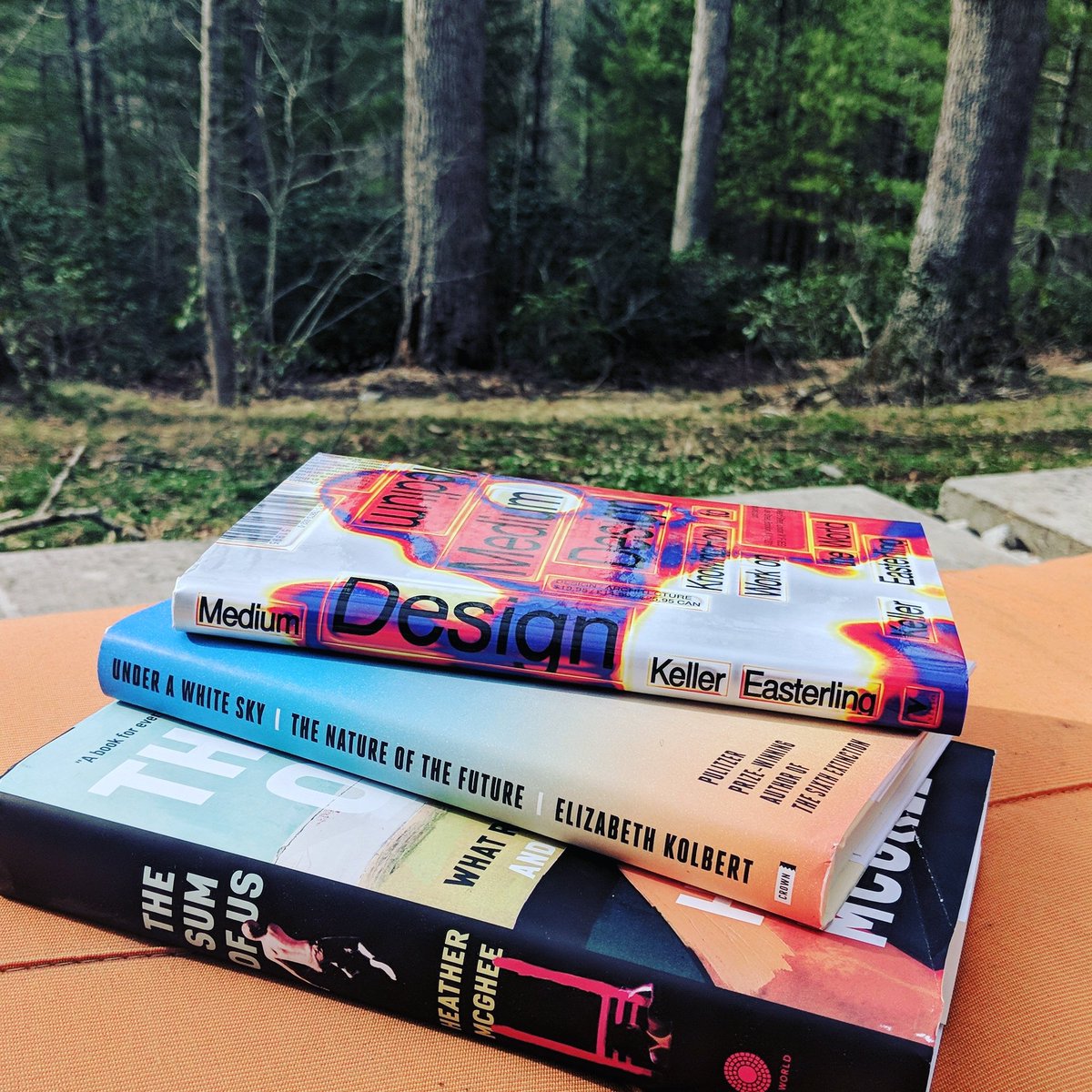 New spring reading! Cash me outside.