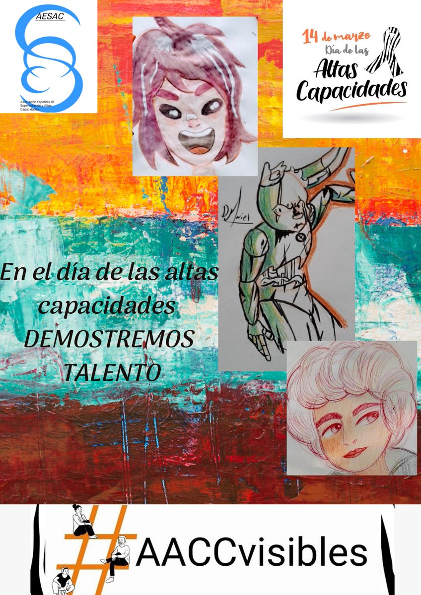 AESAC2's tweet photo. Hoy es un gran día... Cada 14 de marzo celebramos el #DíaDeLasAltasCapacidades.

Hoy y siempre, luchemos por visibilizarlas.

¡Feliz día!
#AACCvisibles https://t.co/6hzp3uIIG5