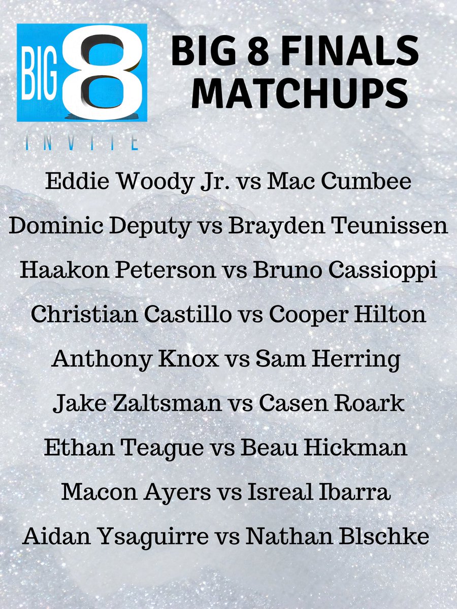 Which finals matchup are you looking forward to most?!