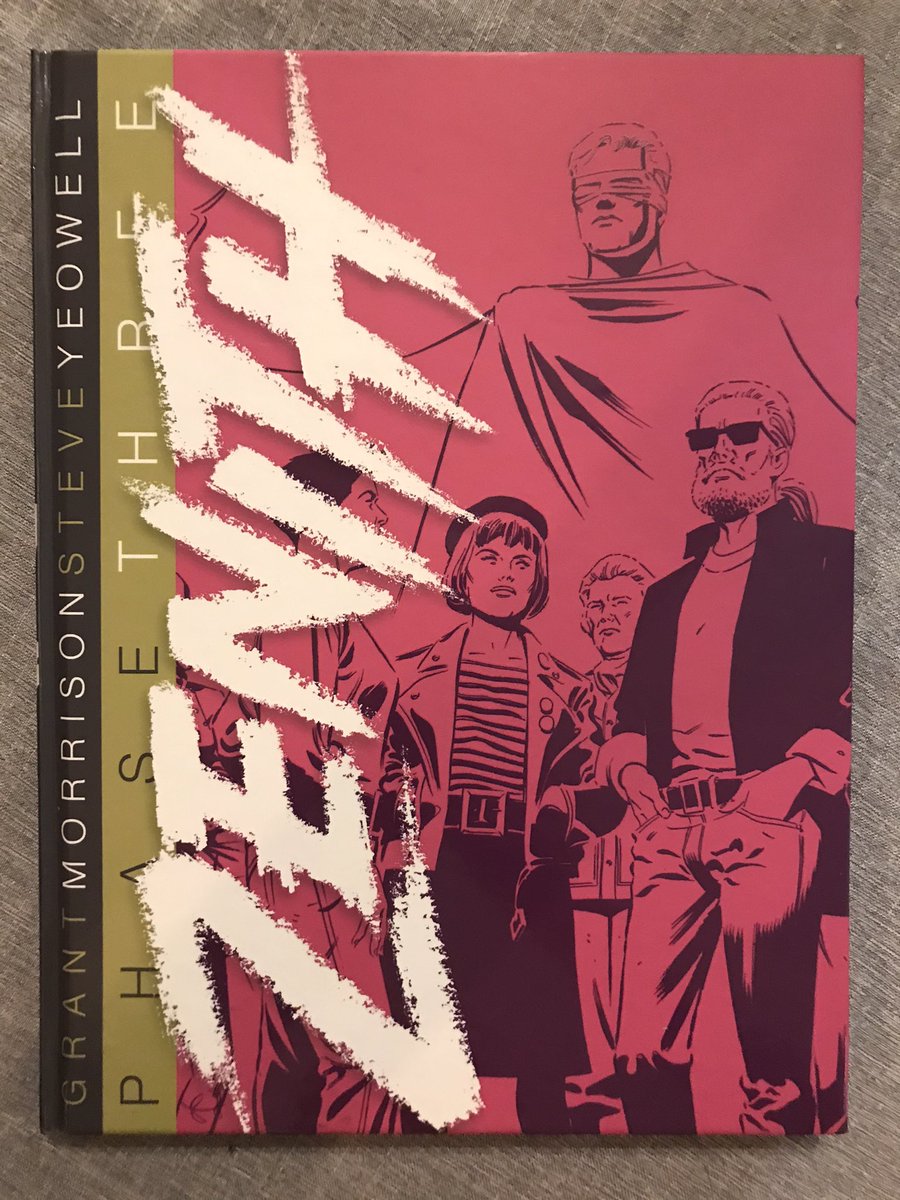 Finally, the postman delivered four volumes of Zenith today, so my Grant Morrison re-read is back on as of now!
