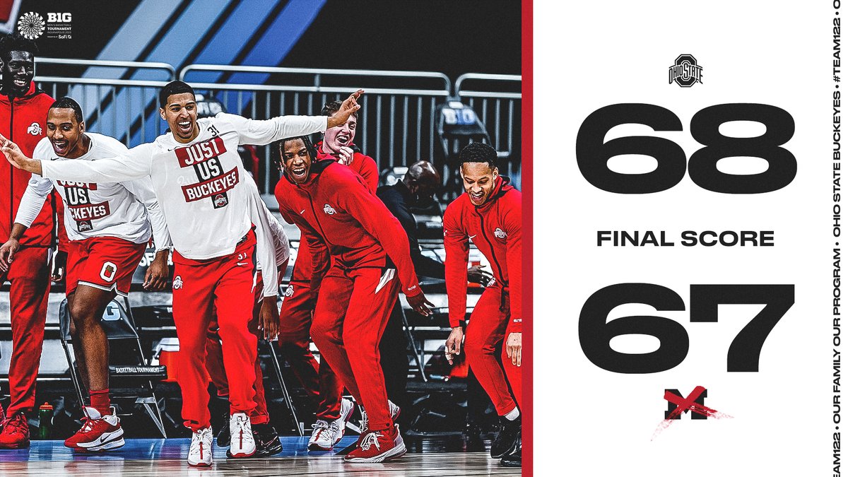 SURVIVE AND ADVANCE‼️

#BeatTTUN #Team122 #GoBuckeyes