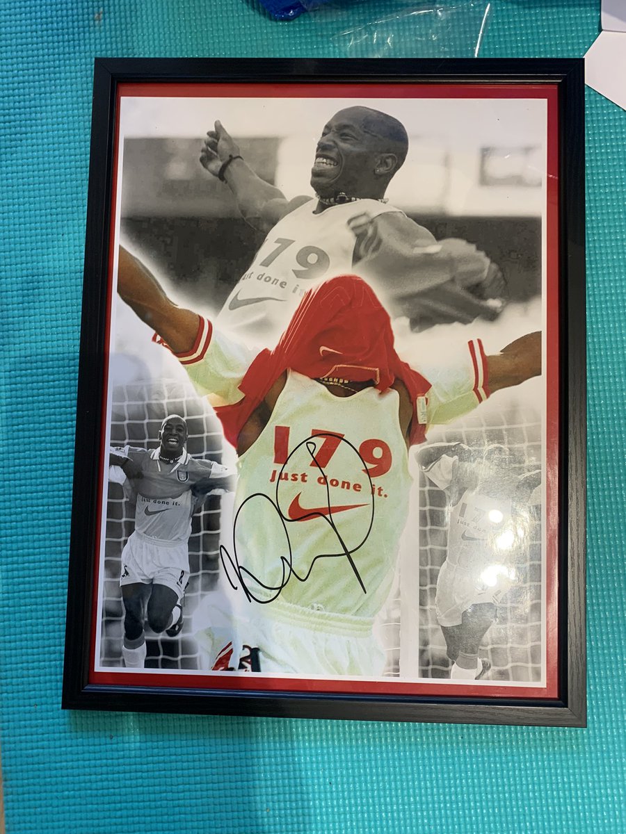 If we win tomorrow will give away this signed Wrighty montage worth £80 ! Retweet ✅ for a chance to win.