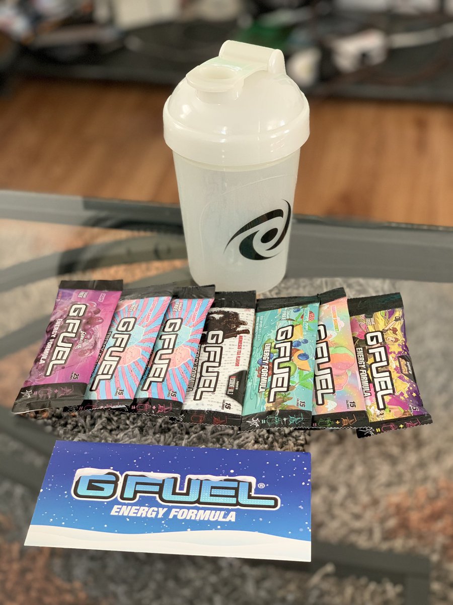 Well well well look what came in the mail today. Finally get to try some gfuel from <a href="/dannydorito23/">Derek J. Bauder</a> thanks man!