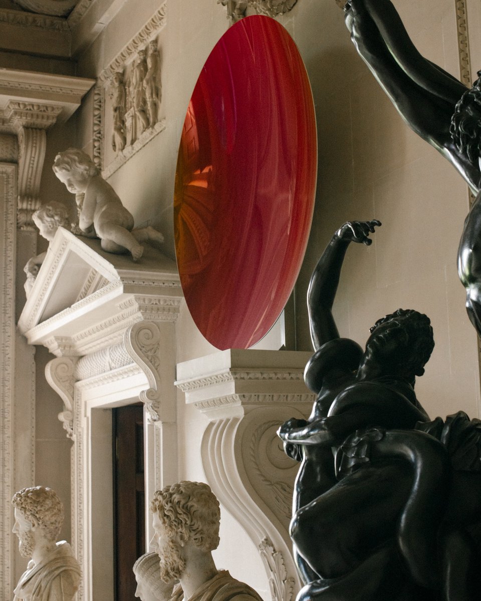 “By turning the mirror into a painting, it creates a space both forwards and backwards; it is a mirror, and a painting. And so it plays an interactive game with the viewer, changing form and colour as their reflection inhabits the work.”
Objects of the Void - From Cereal Vol 20.