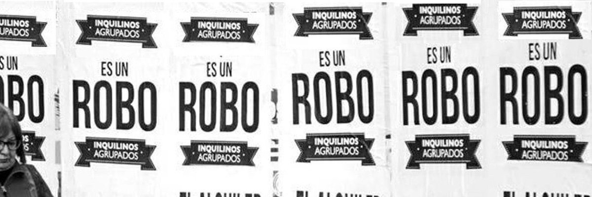 El robo del ciclo es no pagar el alquiler, expropiarle la vivienda al propietario, por eso no podemos poner la vivienda en alquiler y los buenos inquilinos la pagan. inquilinos agrupados ustedes hicieron que subamos los precios por seguir a Don Ramon! Que le alquilen los kk
