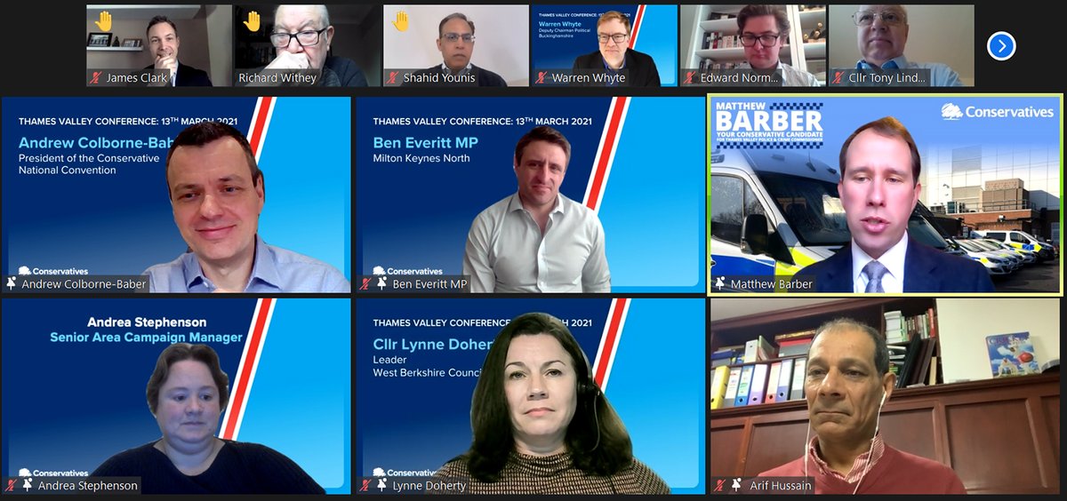 AJColborneBaber's tweet photo. Honoured to have been asked to chair a panel discussion on campaigning at today's excellent Thames Valley Conservatives Conference. Thanks to those who "came" along and asked questions. Well done team for putting the event together! Great closing message from the PM as well! https://t.co/NJf0F0KtVB