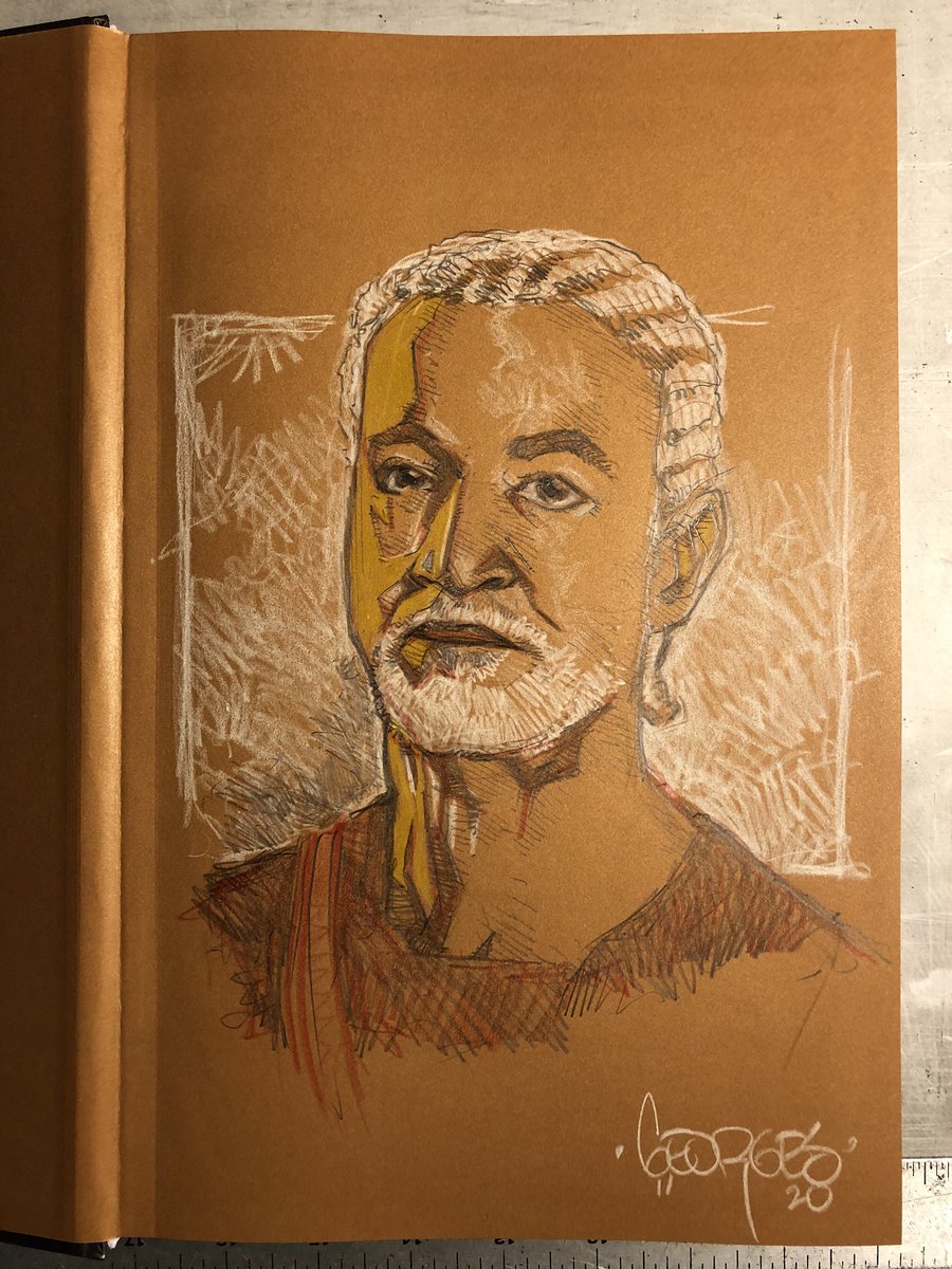 A #ShepherdBook sketch for your #scifisaturday!

#georgesjeanty #kabalounge #whedonverse #firefly #browncoats #serenity #ronglass #scifisat