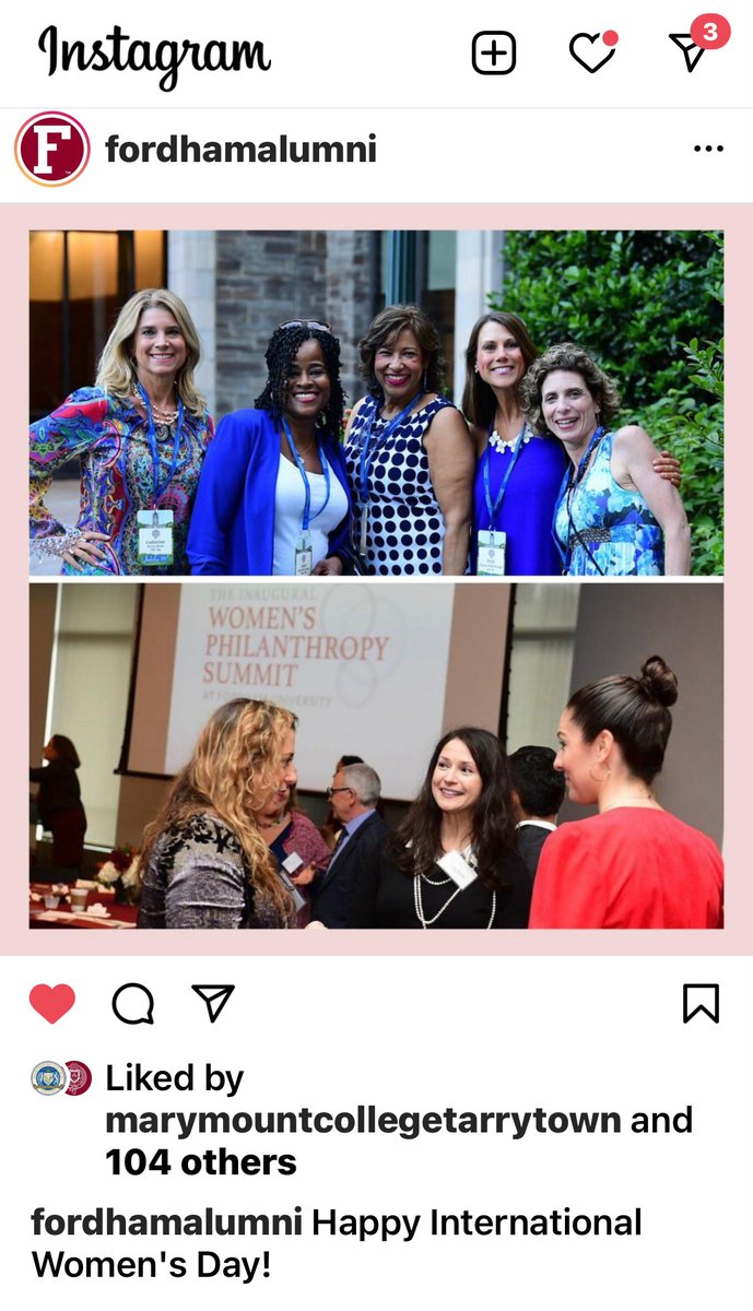 MarymountColl's tweet image. Celebrating International Women’s Day
#Marymount #RSHM #FordhamUniveristy