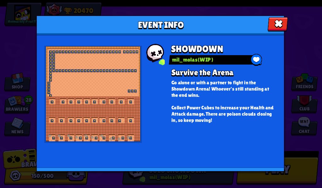 themainlyrat's tweet photo. Thoughts? #BrawlMap #BrawlStars #BSCopiedMap https://t.co/dxki15PchV