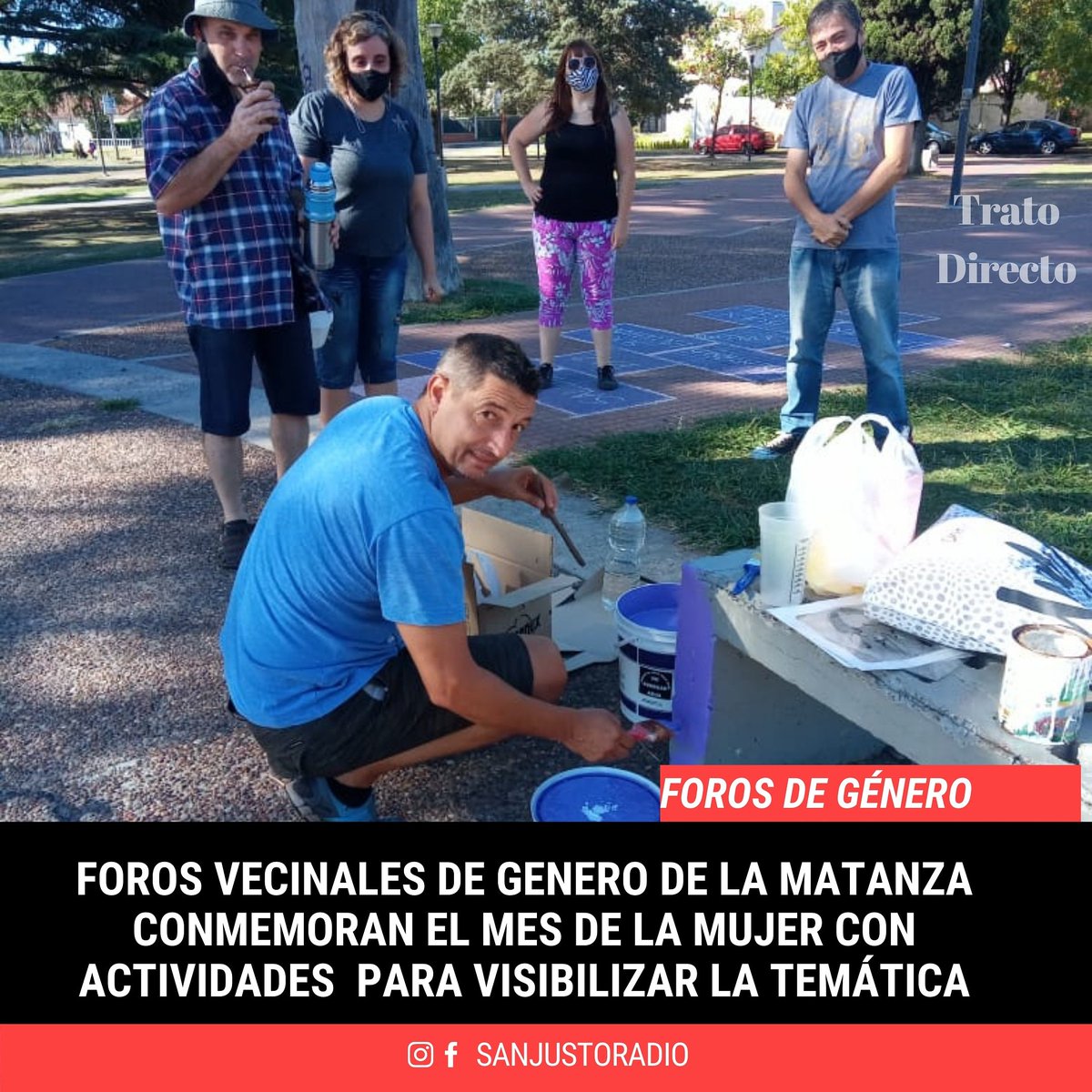 casadauria's tweet photo. Foros | Mes Internacional de la Mujer. Actividades de los Foros de Genero en el Distrito #LaMatanza
#MesDeLaMujer
#Forosdegenero
Nota completa en @SanJustoRadio
https://t.co/Pk1Uy3EYE7 https://t.co/mEsn8yfbAe