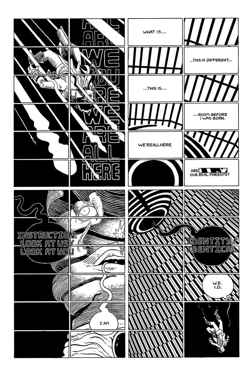 ianmacewan's tweet image. An interior page from my first 4 published comics

1 - The Yankee (written/published by @floating_world)
2 - Joe Casey&apos;s SEX #19
3 - The Azimuth Job (backup in Prophet: Earth War) (written by @internetbf666, colors by @sloanesloane)
4 - The Tomorrows #3

#sequentialsaturday