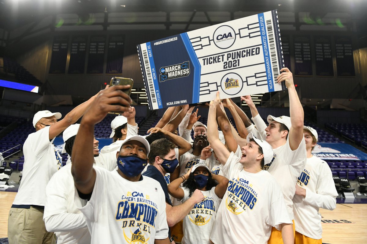 The year of the Dragons 🐉

<a href="/DrexelDragons/">Drexel Dragons</a> becomes the first school to win the CAA men’s and women’s basketball championships in the same season since Old Dominion in 2005

<a href="/DrexelWBB/">Drexel Women's Basketball</a> | <a href="/DrexelMBB/">Drexel Men's Basketball</a> 
#CAAHoops