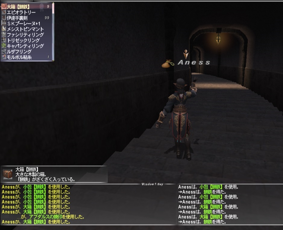 Aness 溜め込んでいた 餅鉄すべて吐き出すも 1万に届かずモヤモヤは もう少しお預け W Ff11