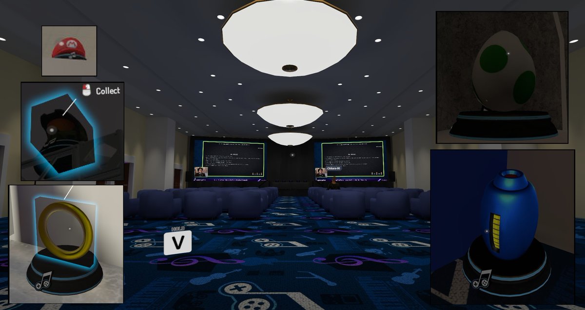 Day 2 of #vgmtogether 
Found a few more scavenger hunt items and took a picture of the VGM Name That Tune Round 1 Panel.  
<a href="/MarshallArtBand/">Marshall Art</a> managed to edge out the competition, but it was fierce!

There's still a ton of cool stuff tonight and tomorrow! vgmtogether.com