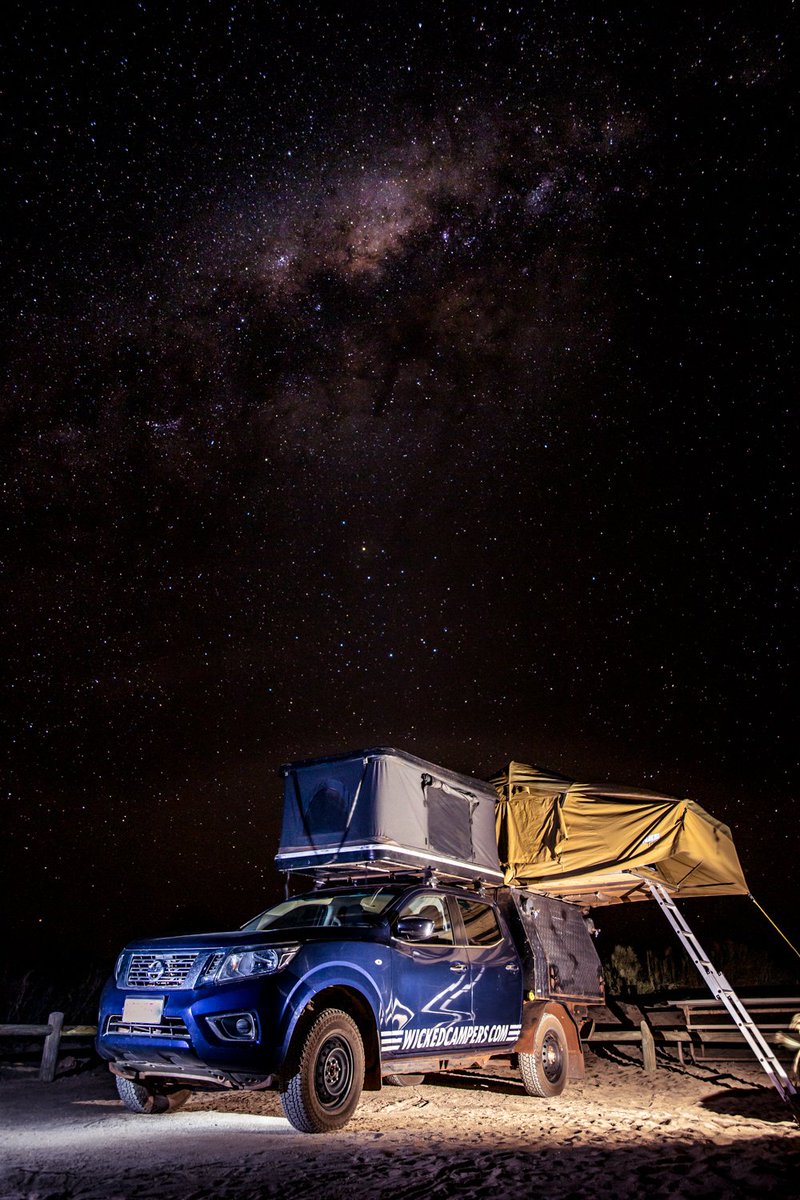My first ever attempt at #astrophotography late last year. What do you think? #milkyway #vanlife #camping #wanderoutyonder #exmouth