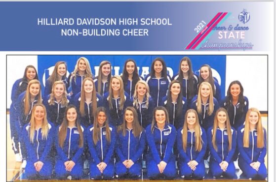 hd_athletics's tweet photo. Congrats to our Davidson Cheer Cats! Our competition team is the 2021 State runner-up Divsion 1 - Large Division and our Game Day Cheer Team finished 6th in the state Division 1 -Large Division
💙🤍🏆 Excellent Work and Tremdous Job! #CATS https://t.co/aRbmWPG7jF