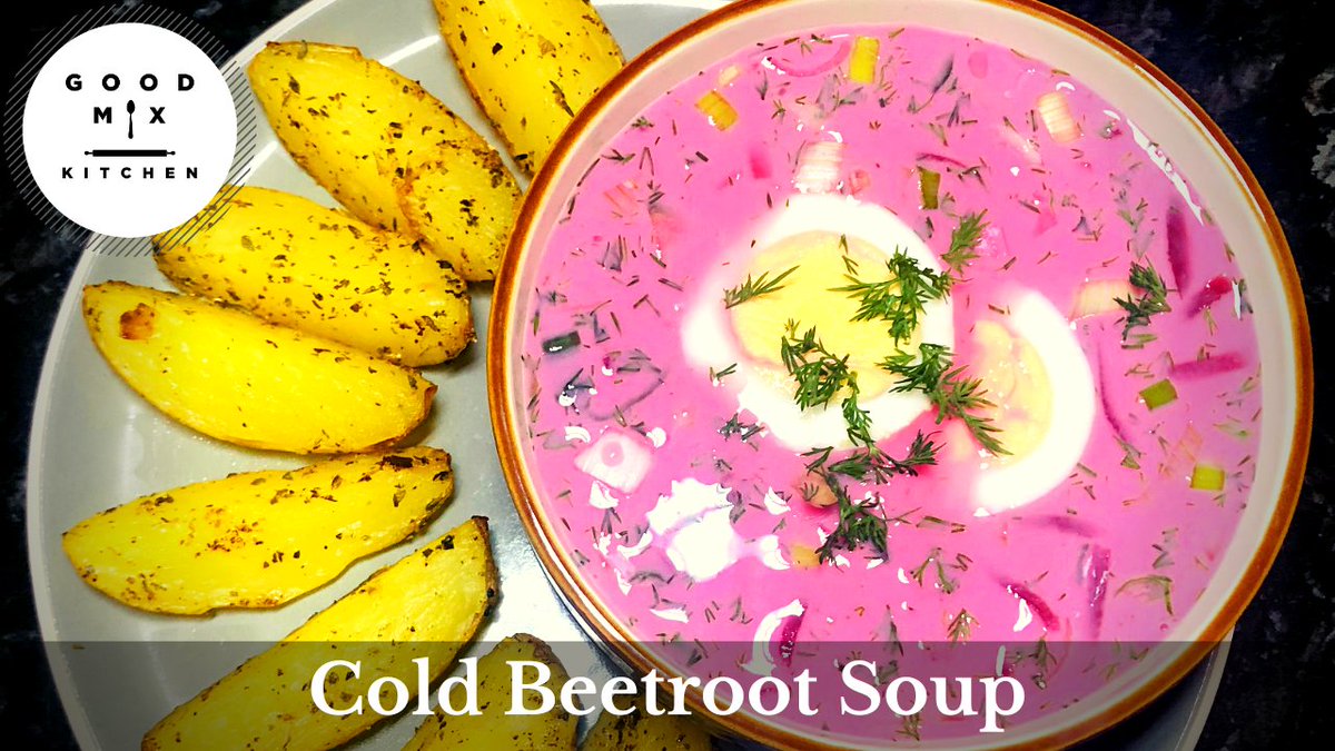 GoodMixKitchen1's tweet photo. This is a super easy, quick, cheap, healthy, soo refreshing soup recipe, which is perfect for hot summer days. 
Here is the short video - https://t.co/mxL92J28oJ
for full length video visit our channel -  https://t.co/wuHGUFp9Wi

#pinksoup #beetrootsoup #healthysoup #soup https://t.co/PvVTqj0QEZ