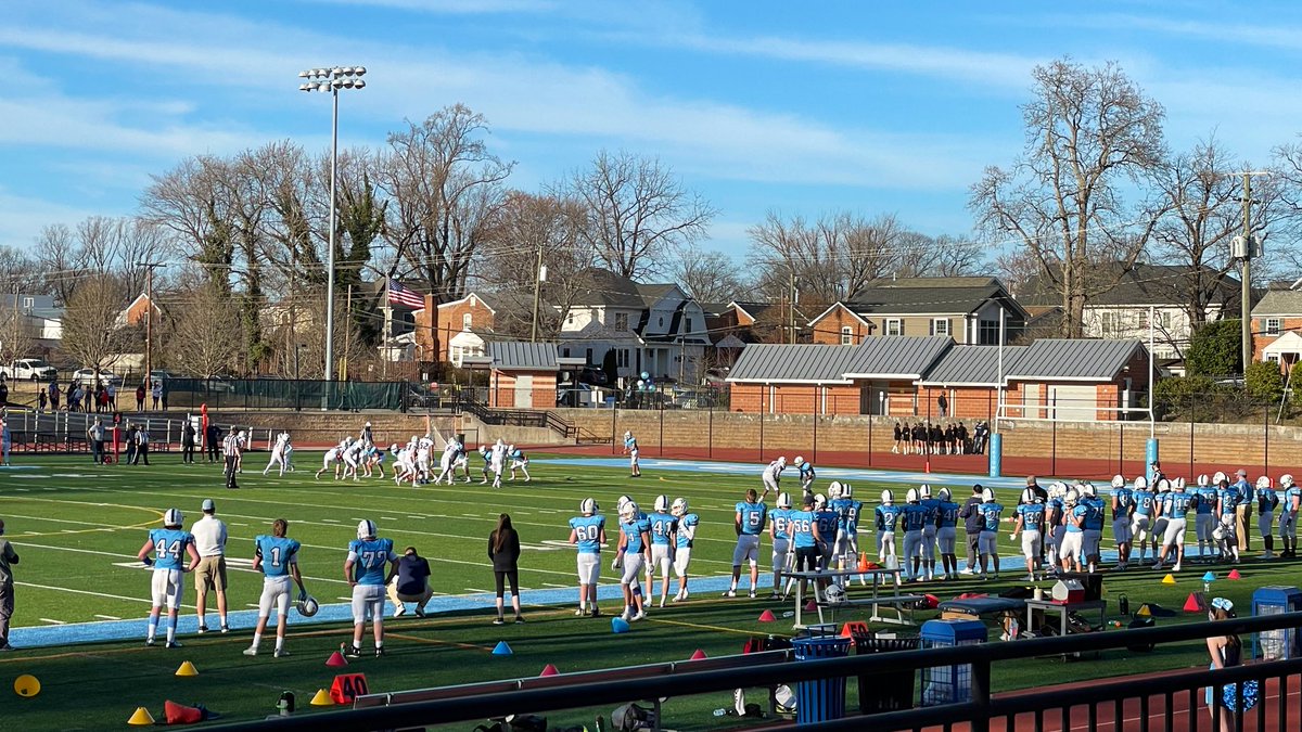Never thought my first <a href="/YorktownHS/">Yorktown High School</a> football game would be in March but I can’t think of a better way to spend the year anniversary of our last day before closing due to the pandemic. Go Patriots! Stay Safe!