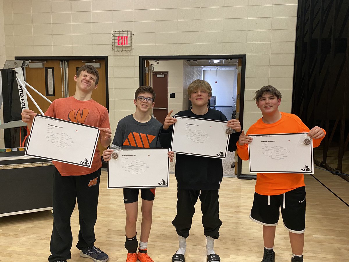 ApaxWrestling's tweet photo. The middle school squad had a good at at their conference tournament. 4th as a team with 4 champs and 3 more 4 places. Jace Bullins, Carter Booth, Waylon Cressell, &amp; Jaylen Watson won their respective weight classes, Remington Cressell, Beonka Lutz &amp; Caden Carmichael finished 4th https://t.co/TJoCwKZiUc