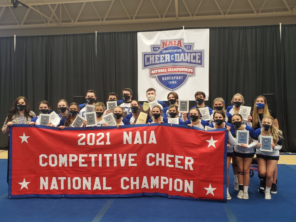 🚨🚨 Meet your 2021 NAIA Competitive Cheer National Champions <a href="/ocustars/">Okla. City Stars</a>! 

The Stars finished with a score of 91.53 earning their second national title! 

#PlayNAIA #NAIADance