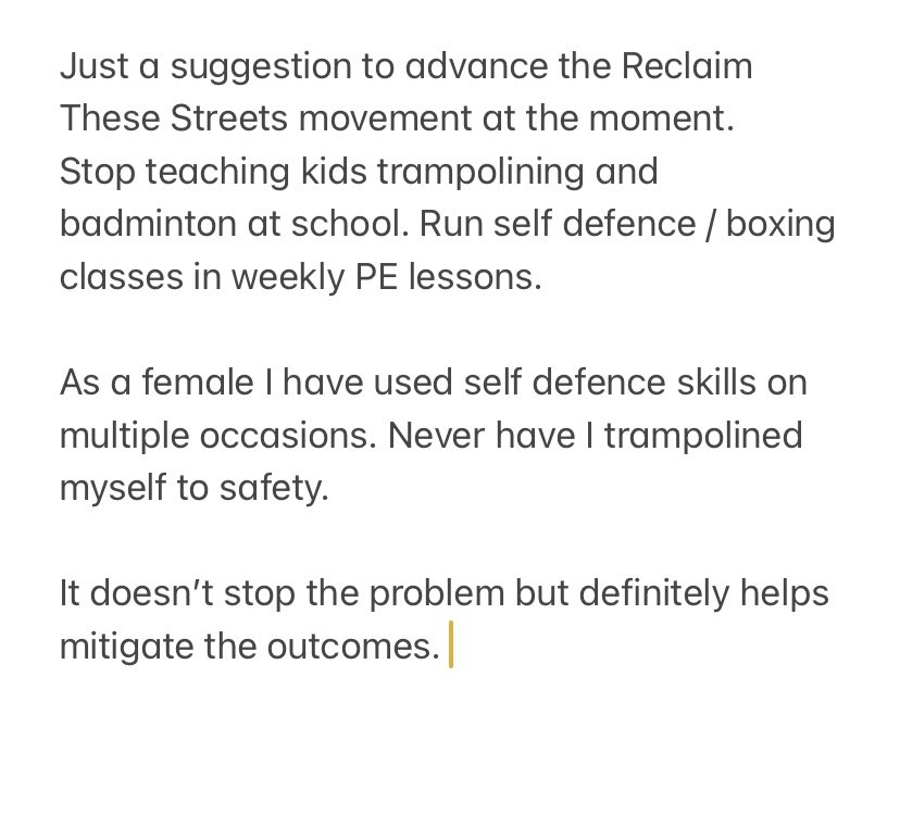 Knowledge is power. #ReclaimTheseStreets #ReclaimTheseStreets #womenempoweringwomen