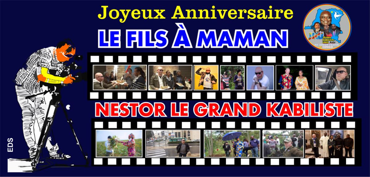 Charles Pilipili Ndoole Jr Joyeux Anniversaire Au Fils Au Cameraman Nestor Fils A Maman Le Grand Kabiliste Unis Asbl Charles Pilipili Ndoole Jr Joyeux Anniversaire Au Fils Au Cameraman Nestor Fils A Maman Le Grand Kabiliste Unis Asbl