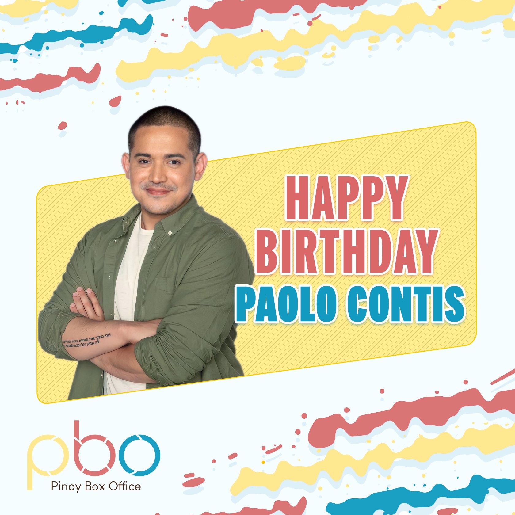 Happy birthday, Paolo Contis! May your special day be amazing, wonderful, and unforgettable just like you! 