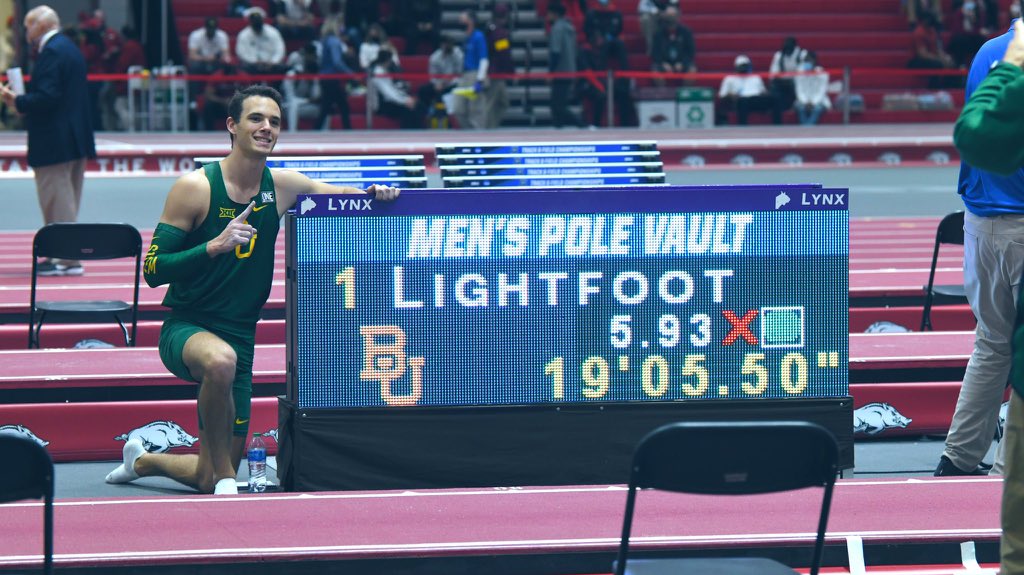NATIONAL CHAMPION 🏆! New meet and facility record. #🌎