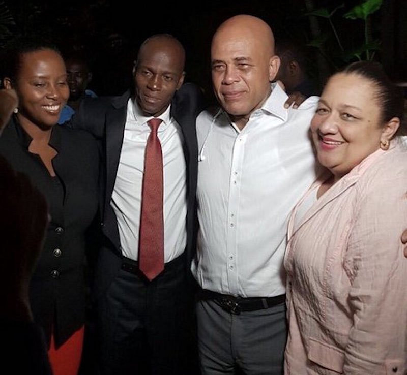 In 2015, a year before elections, Martelly introduced Jovenel Moise, a banana farmer from the northern Haiti. His main platform was agricultural reform and he flaunted around his banana plantation which he used as leverage.