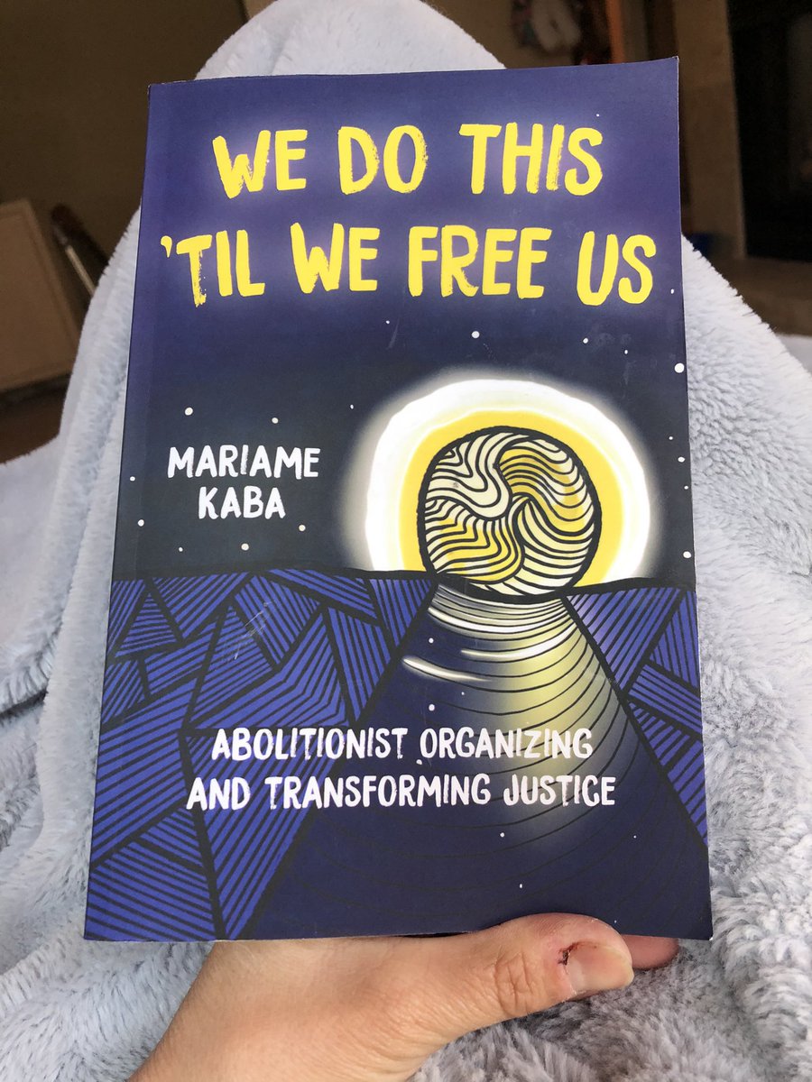 Book 29: We Do This ‘Til We Free Us by Mariame Kaba. I have been wanting to learn more about PIC abolitionism and I am so happy that this book is available. It really helped me to look at the idea of harm and justices or that harm in a totally new way.  @prisonculture