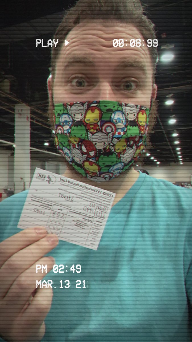 StevieChanz's tweet photo. #vaccinated #nowleavemealone #vaccinationchronicles https://t.co/GmUD8tq3Ys