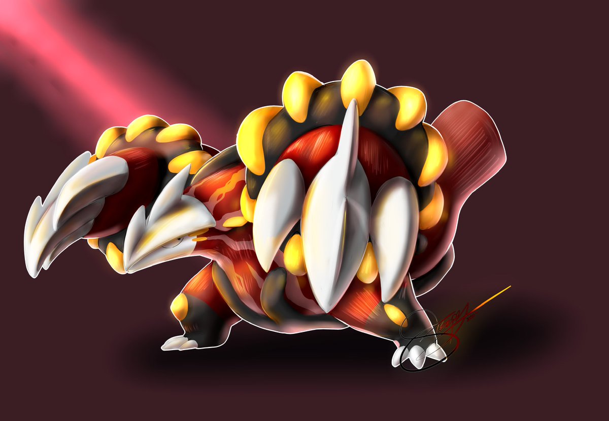 yvezardart's tweet photo. #pokemon #PokeFusion #Trickyfusions 
10 total hours worked on this. SHINY Heatmor and Excadrill.
(I'm aware the colors don't quite match up with shiny heatmor but trust, without all the effects and shading it looks normal) https://t.co/HKRWNVTRGq