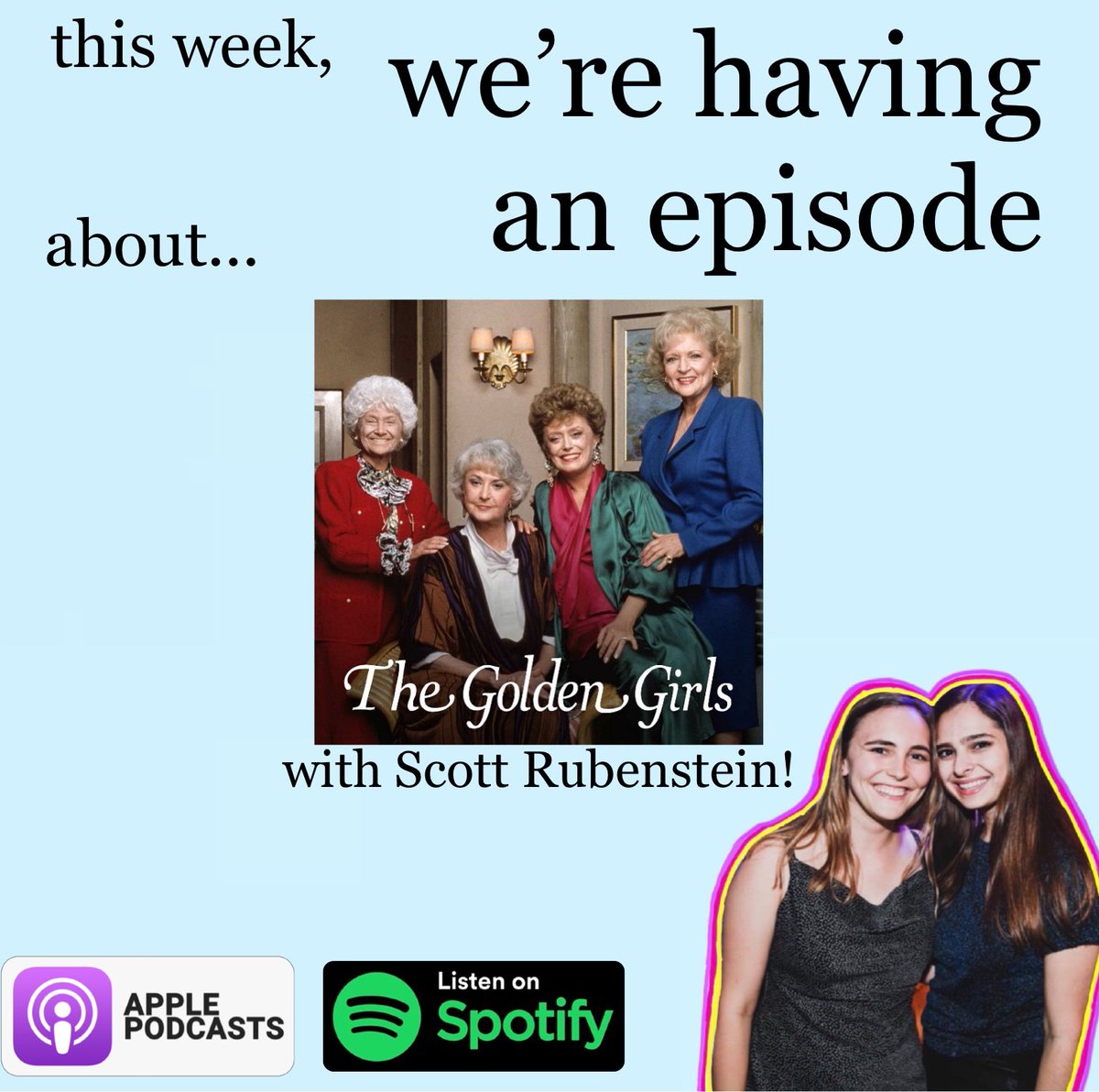 picture it! a Zoom call. 2021... new episode out now! we talk bea arthur and some other stuff. find it here: linktr.ee/werehavinganep…
<a href="/serubenstein/">Scott Rubenstein</a>