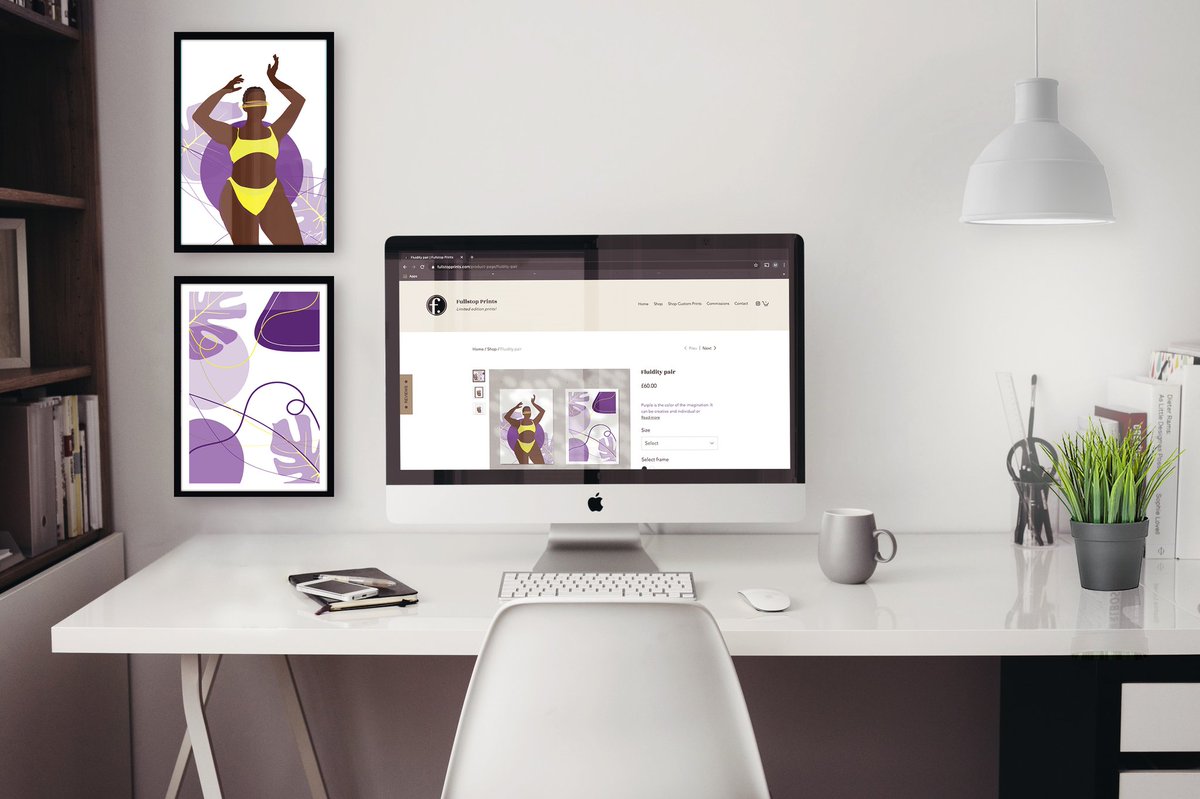 TunFULLSTOP's tweet image. 📢 My new Complementary collection is now LIVE!!

I had so much fun creating these, add a pop of colour to your home! Available in a range of different sizes &amp;amp; frames.

Fullstopprints.com

#print #BlackArtist  #complementarycolors #BlackOwned #fullstopprints