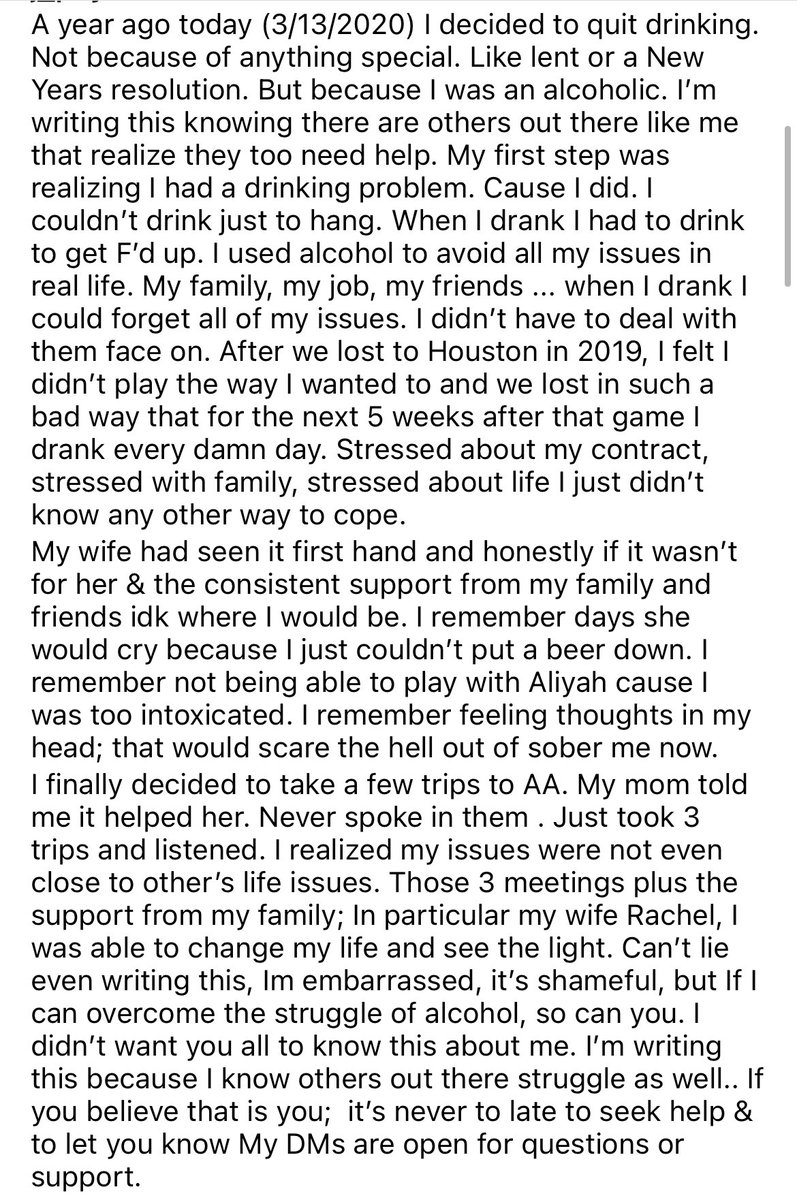 ChrisTrapasso's tweet photo. Hats off to @J_poyer21 for the honesty in this Instagram post https://t.co/FjGoG3RVhC