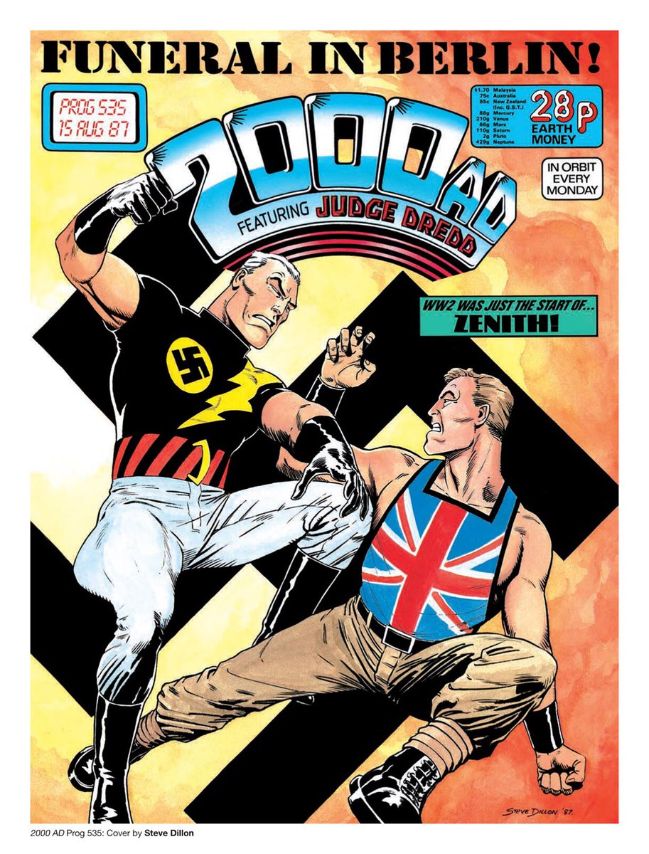 And to finish off this amazing first volume, a load of the gorgeous 2000AD covers the story was first printed, and some amazing character design sheets from Brendan McCarthy. I loved this! I’m really looking forward to diving into the other three volumes! Brilliant stuff.