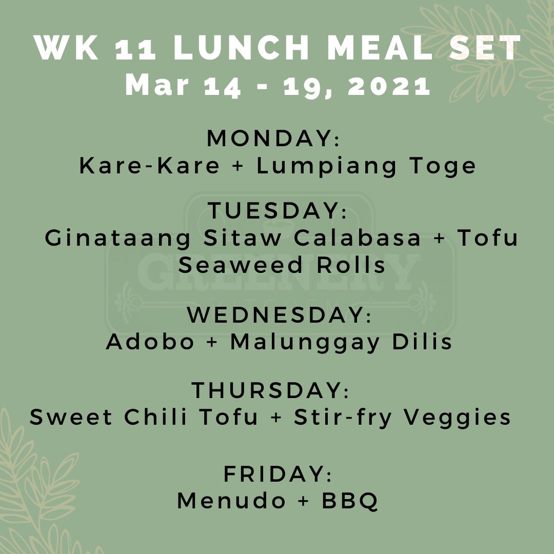 GKTeamPH's tweet photo. WK 11 lunch meal is already here. Order now using this link - https://t.co/78Zw57FOvT  or feel free to browse our website. Happy ordering https://t.co/2u158ggPqF